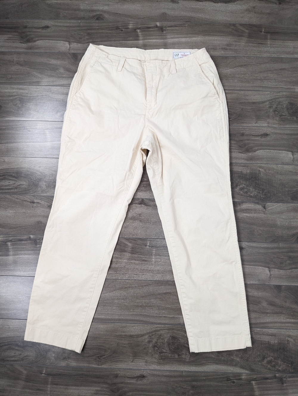 Gap Women's Chinos MidRise Downtown Khakis Size 12